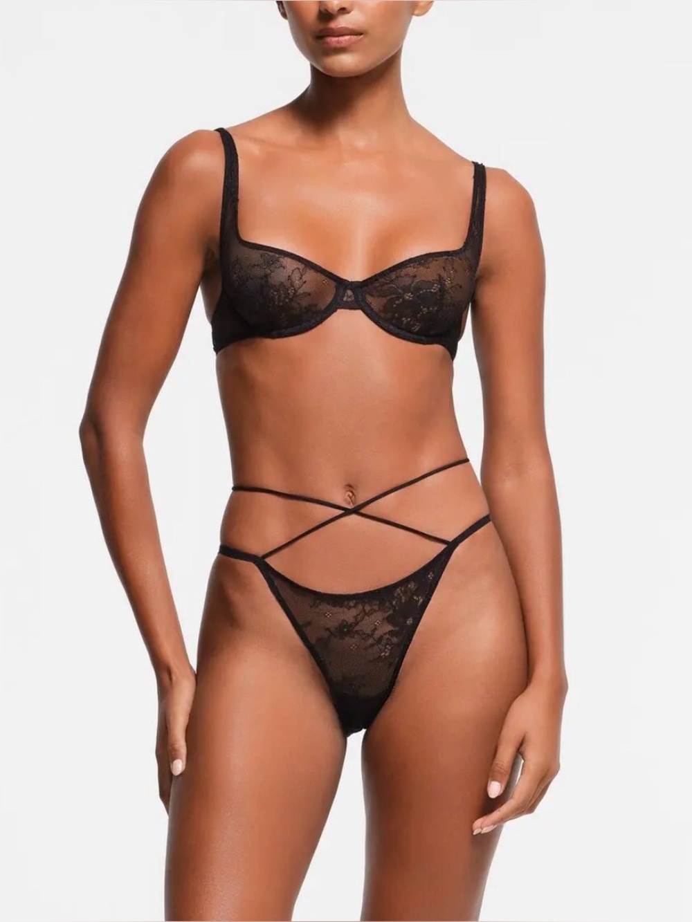 🪄 ULTRA FINE LACE SKIMPY SCOOP BRA✨